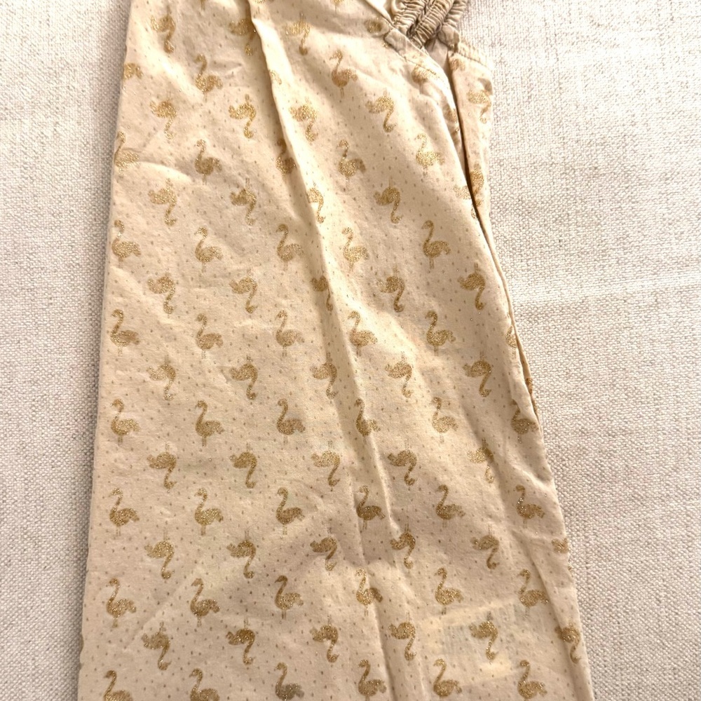H&M Kids Gold Flamingo Dress in Beige - Picture 6 of 6